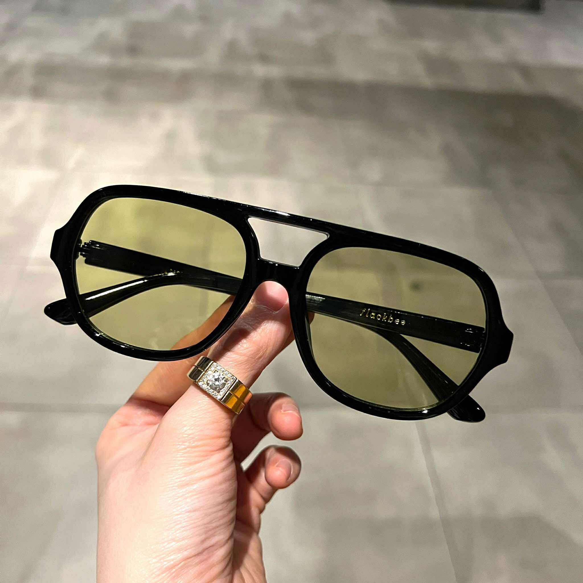 Kính mắt thời trang, kính râm đi ngày và đêm Mắt xanh form to