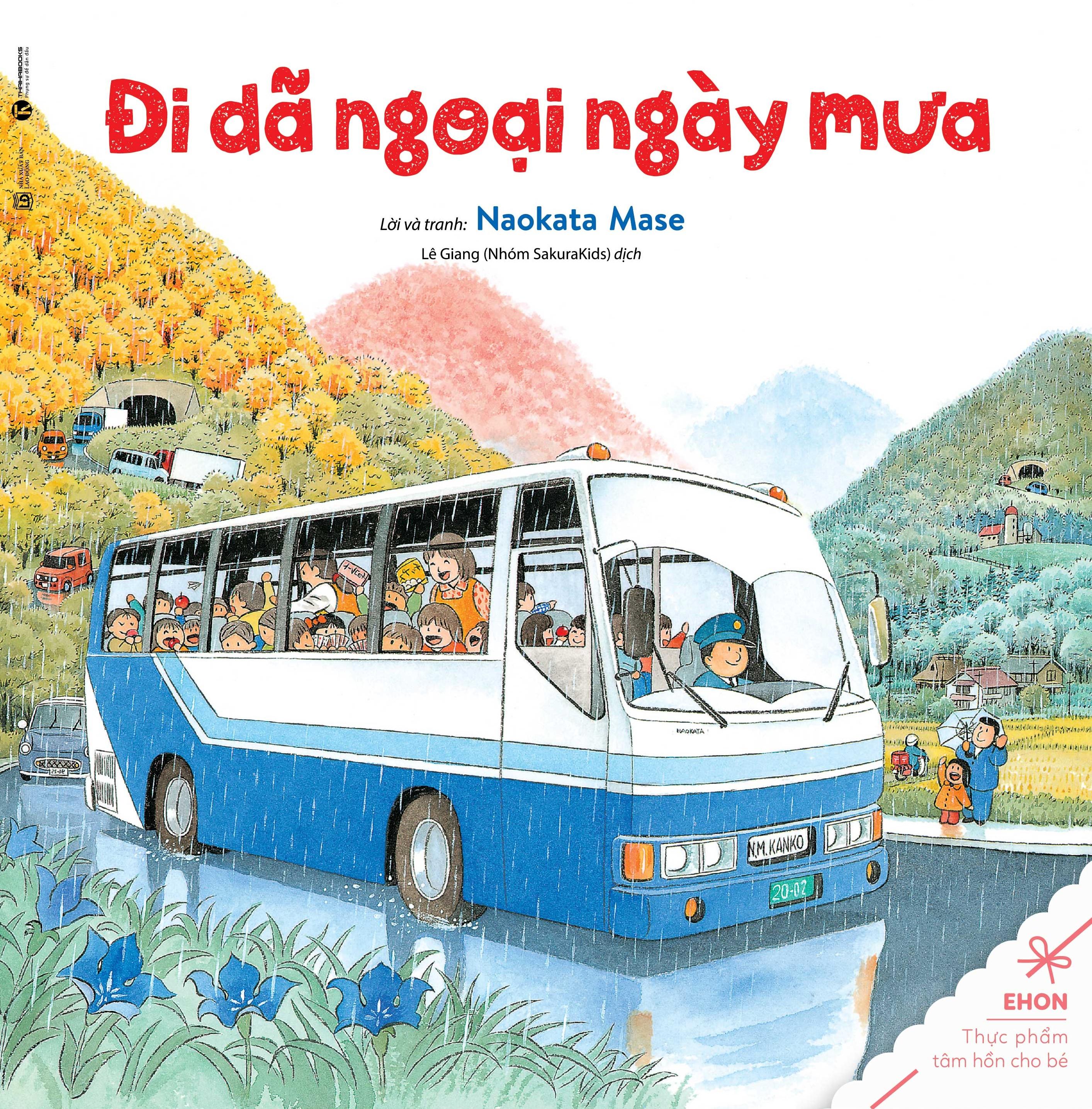 Sách - Ehon Thực Phẩm Tâm Hồn Cho Trẻ - Đi Dã Ngoại Ngày Mưa (Tái Bản 2025)