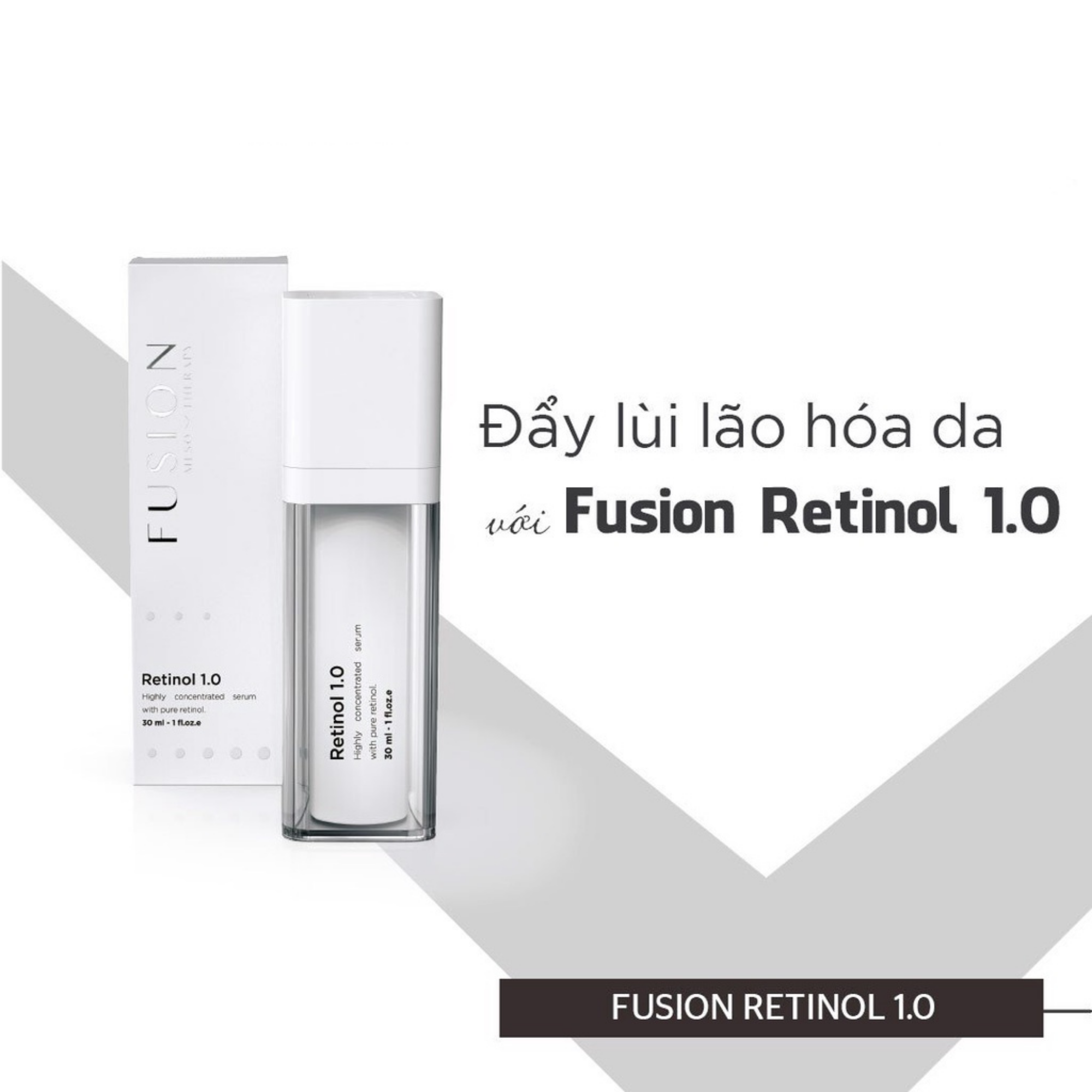 Kem Trẻ Hóa Da Giảm Nám Fusion Retinol 1.0 30ml