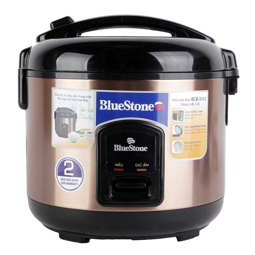 Nồi cơm điện Mini Bluestone RCB-5512, Dung Tích 1.2L, Công Suất 500W, Hàng Chính Hãng