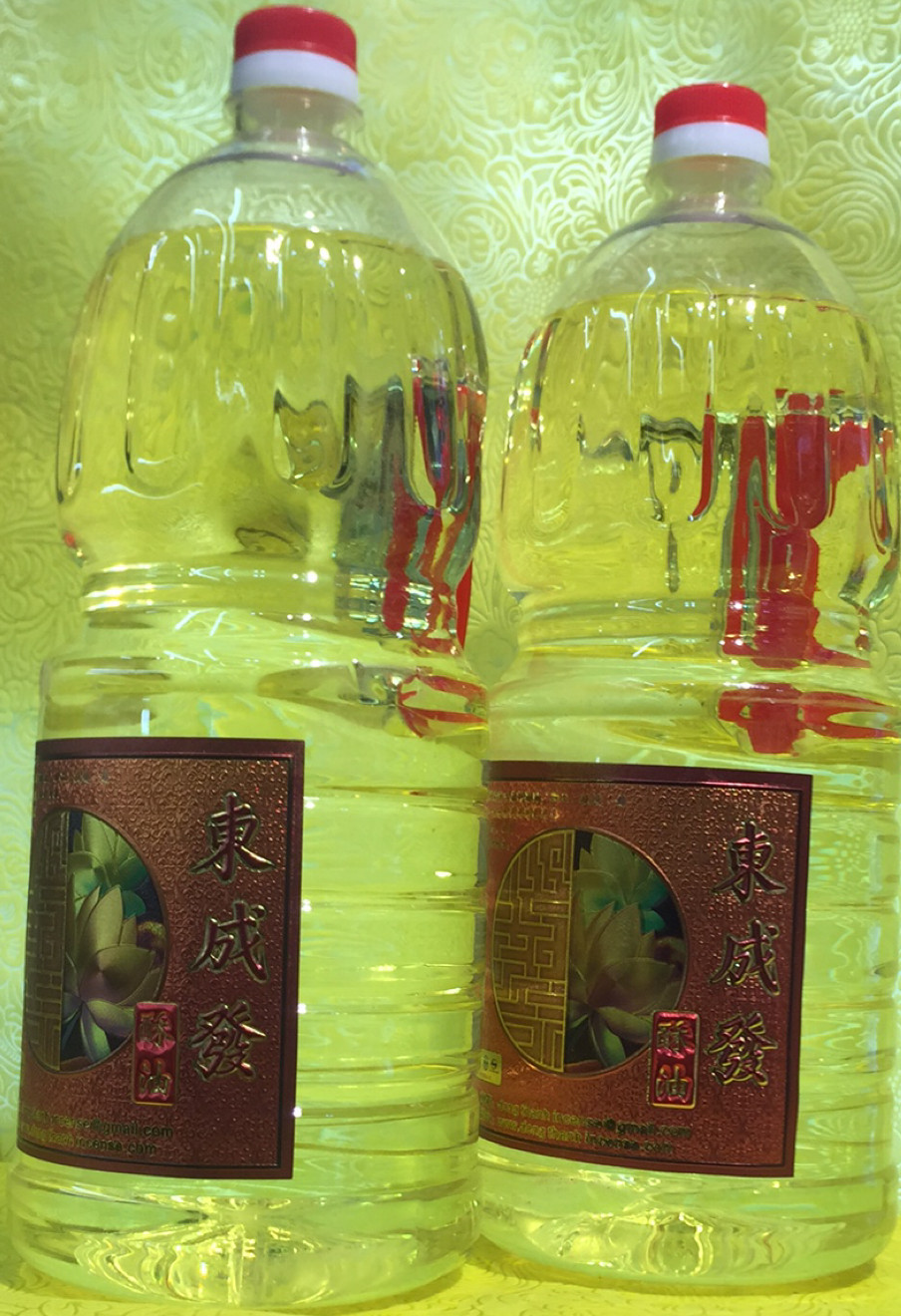 1 Can Dầu bơ thực vật cháy không khói, không muội, màu vàng, an toàn 2,5L