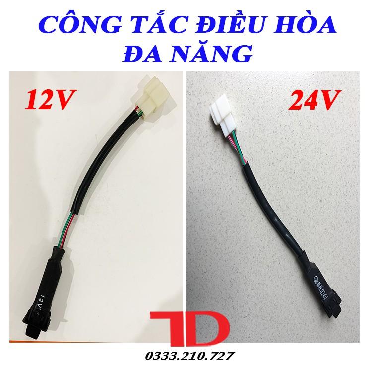 Công tắc điều hòa đa năng dạng dây 12V, 24V - Điện Lạnh Thuận Dung