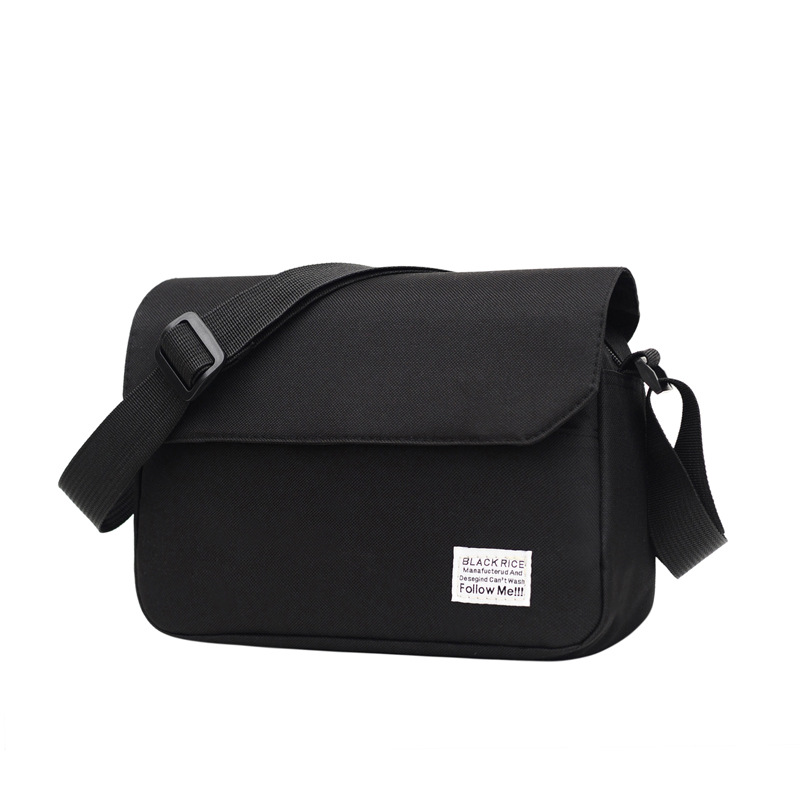 Túi Đeo Chéo Vải Canvas Bền Bỉ Phong Cách Thời Trang Unisex Nam Nữ Hàn BL002