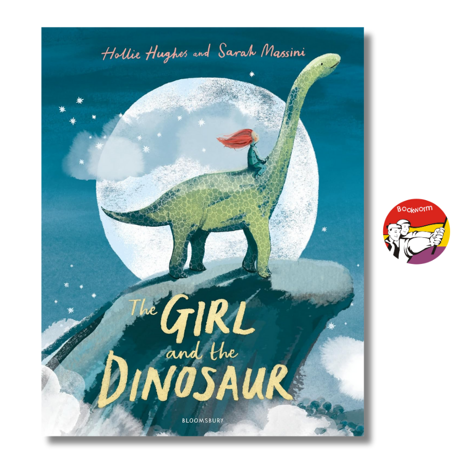 The Girl and the Dinosaur by Hollie Hughes - Children Picture book in English - Sách Ngoại Văn