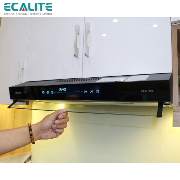Máy Hút Mùi Classic Ecalite EH-CL700T - Công Suất Hút Mạnh 600 m3/h - Điều Khiển Cảm Ứng Và Cử Chỉ - Hàng Chính Hãng