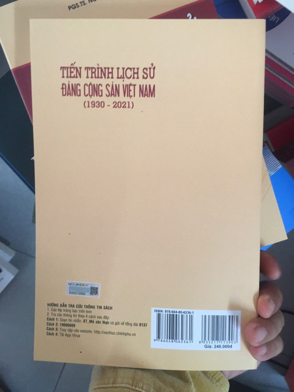 Tiến Trình Lịch Sử Đảng Cộng Sản Việt Nam - PGS. TS. Ngô Đăng Tri - (bìa mềm)