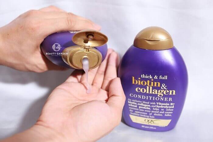 dầu gội thick full biotin collagen
