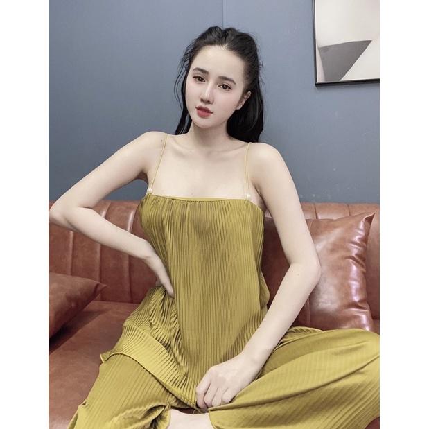 Sét Dập Ly Thun Lụa Mát Mịn, Cực Sang