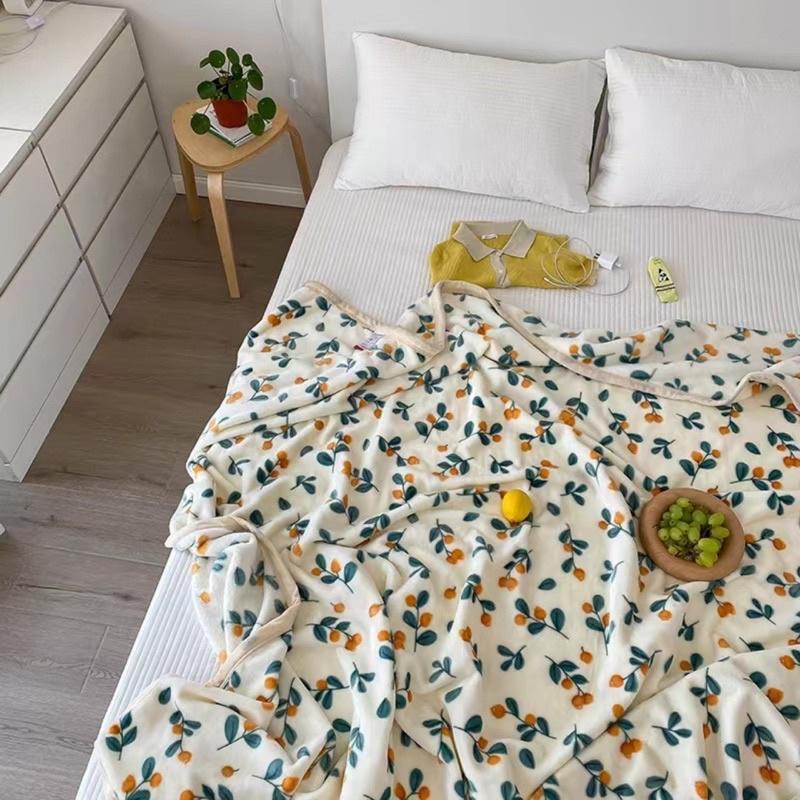 Chăn nhung tuyết sữa mẫu mới 2021 size 2mx2m3 nặng 1,5kg