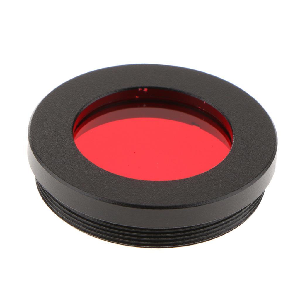 Telescope Eyepiece Barlow Lens 3X for Astronomical Photography + Filter #25A