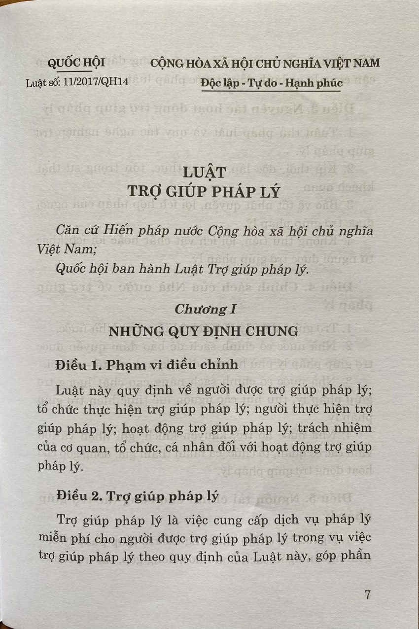 Luật Trợ Giúp Pháp Lý