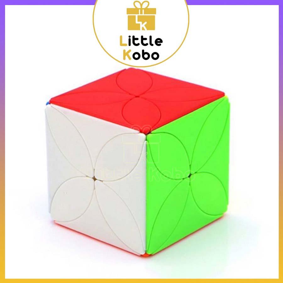 Rubik Biến Thể Four Leaf Clover Cube Cỏ 4 Lá Stickerless Rubic Đồ Chơi Trí Tuệ