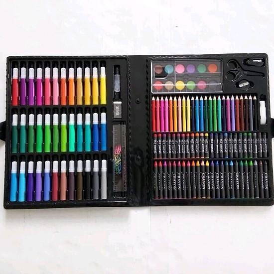 hộp bút chì màu 150 chi tiết cho bé yêu thỏa sức sáng tạo