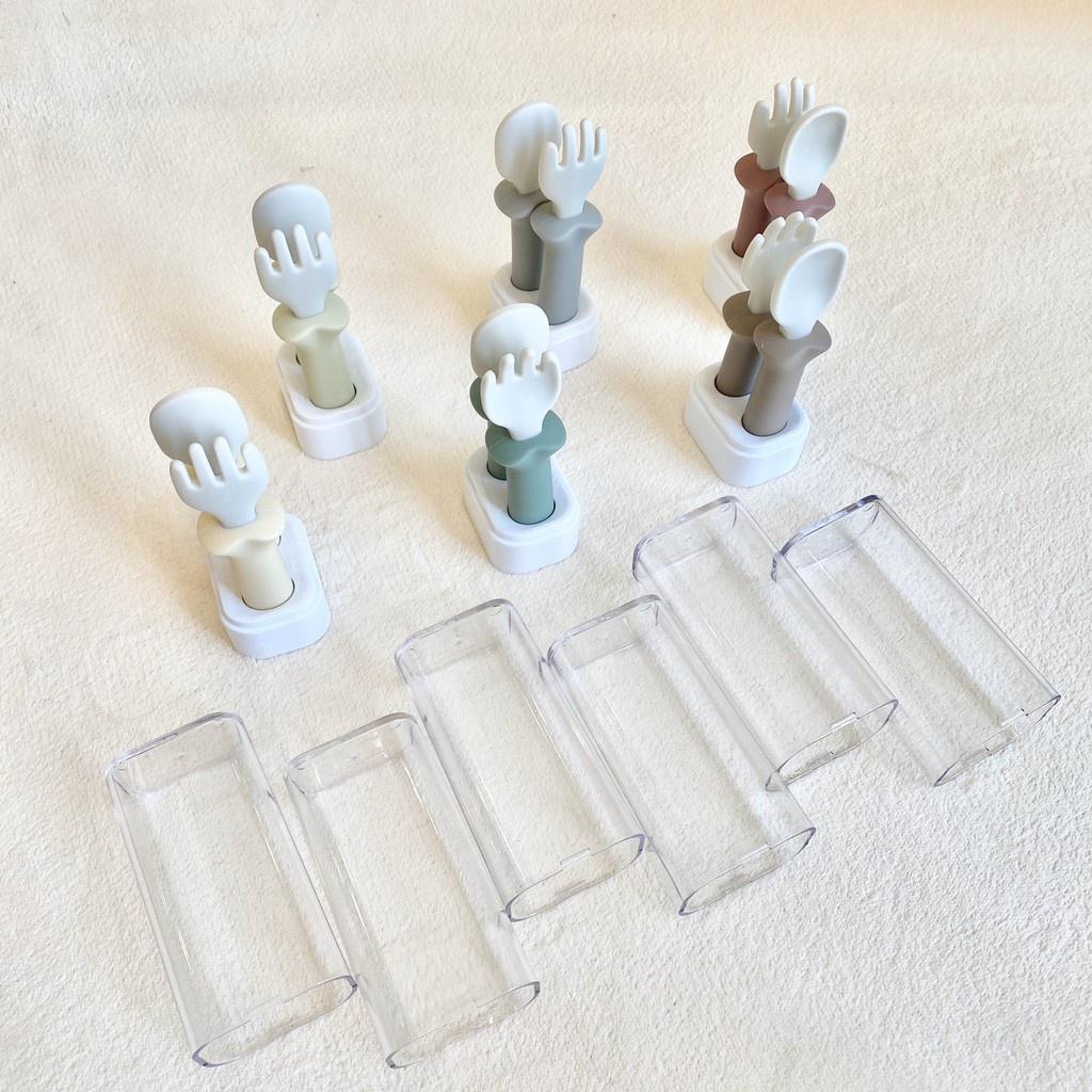 Set thìa dĩa ăn dặm Bluemama