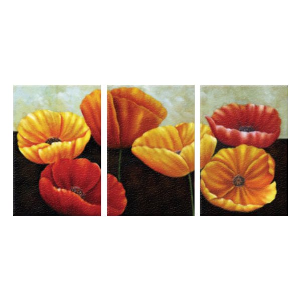 Bộ 4 Tranh Canvas "Giai Nhân Khoe Sắc" W77