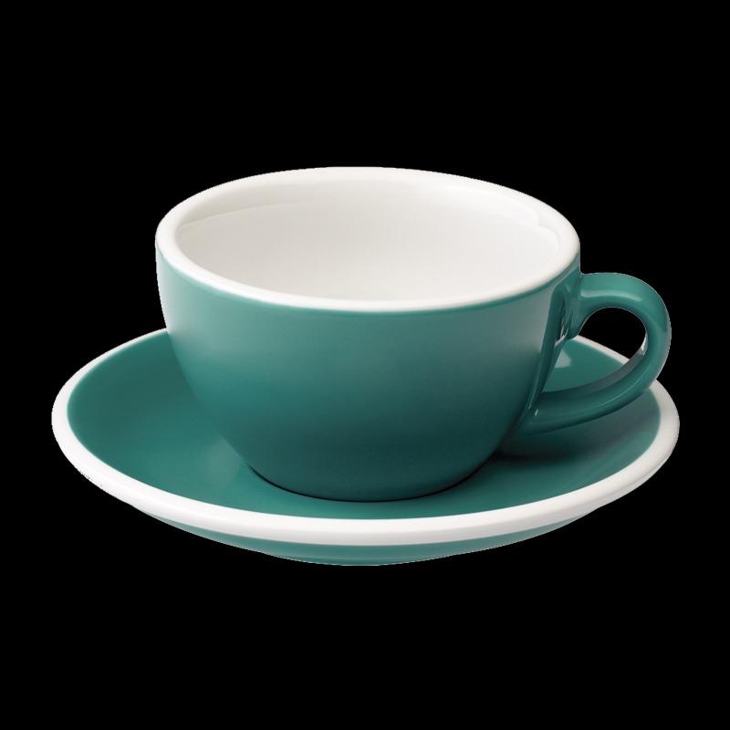 Ly Egg 200ml Cappuccino Cup &amp; Saucer - Loveramics