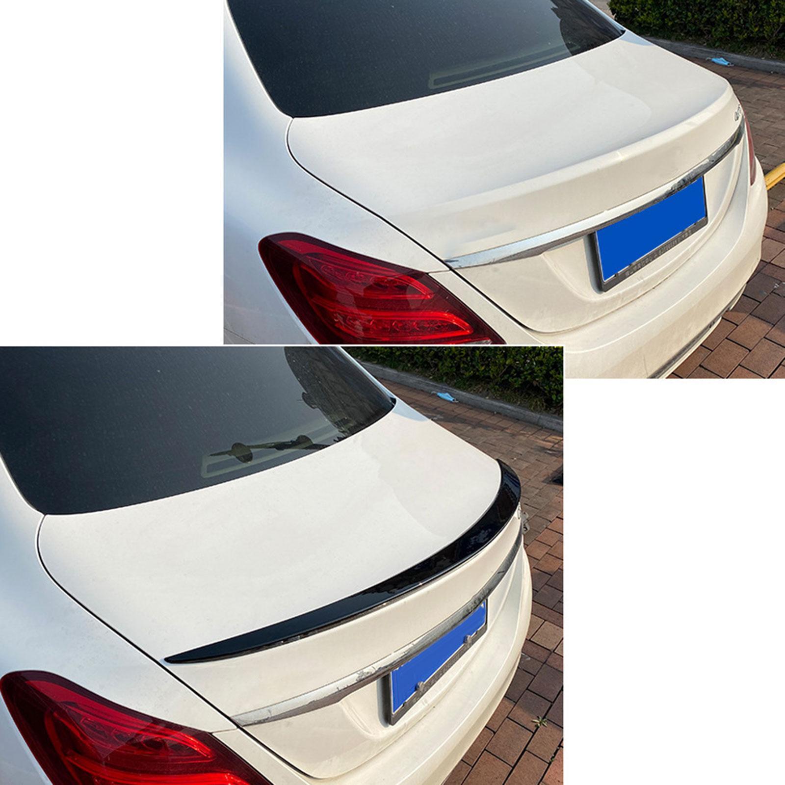 Rear Trunk Spoiler Wing Diffuser Splitter Wing for Mercedes- C Class W205