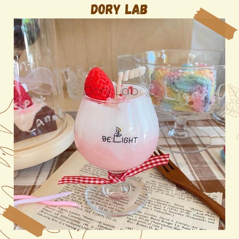 Nến Thơm Handmade Ly Trà Sữa Thạch Jelly nhiều màu sắc - Dory Lab