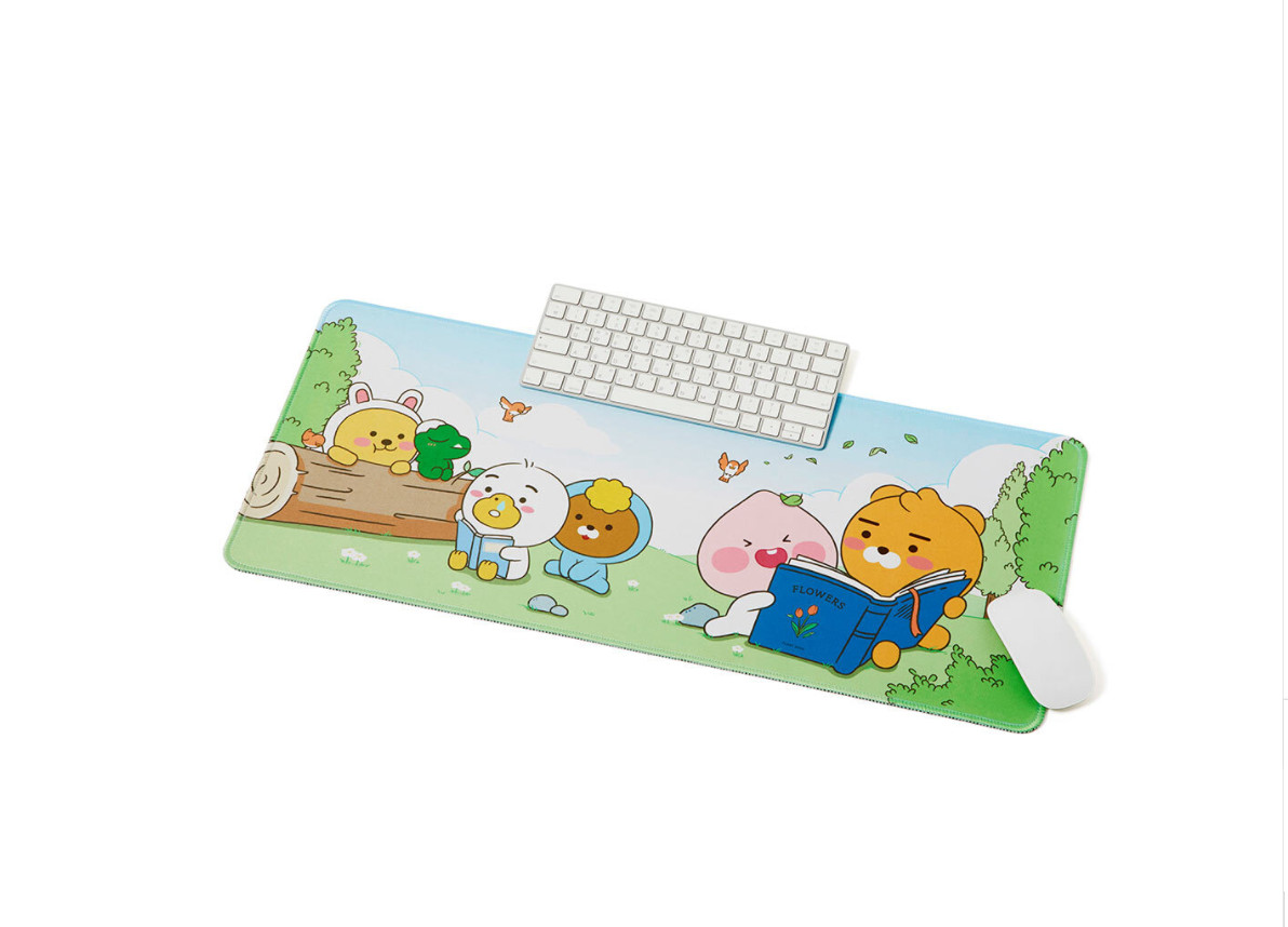 Tấm Lót Bàn Làm Việc Little Picnic KAKAO FRIENDS - Hàng chính hãng