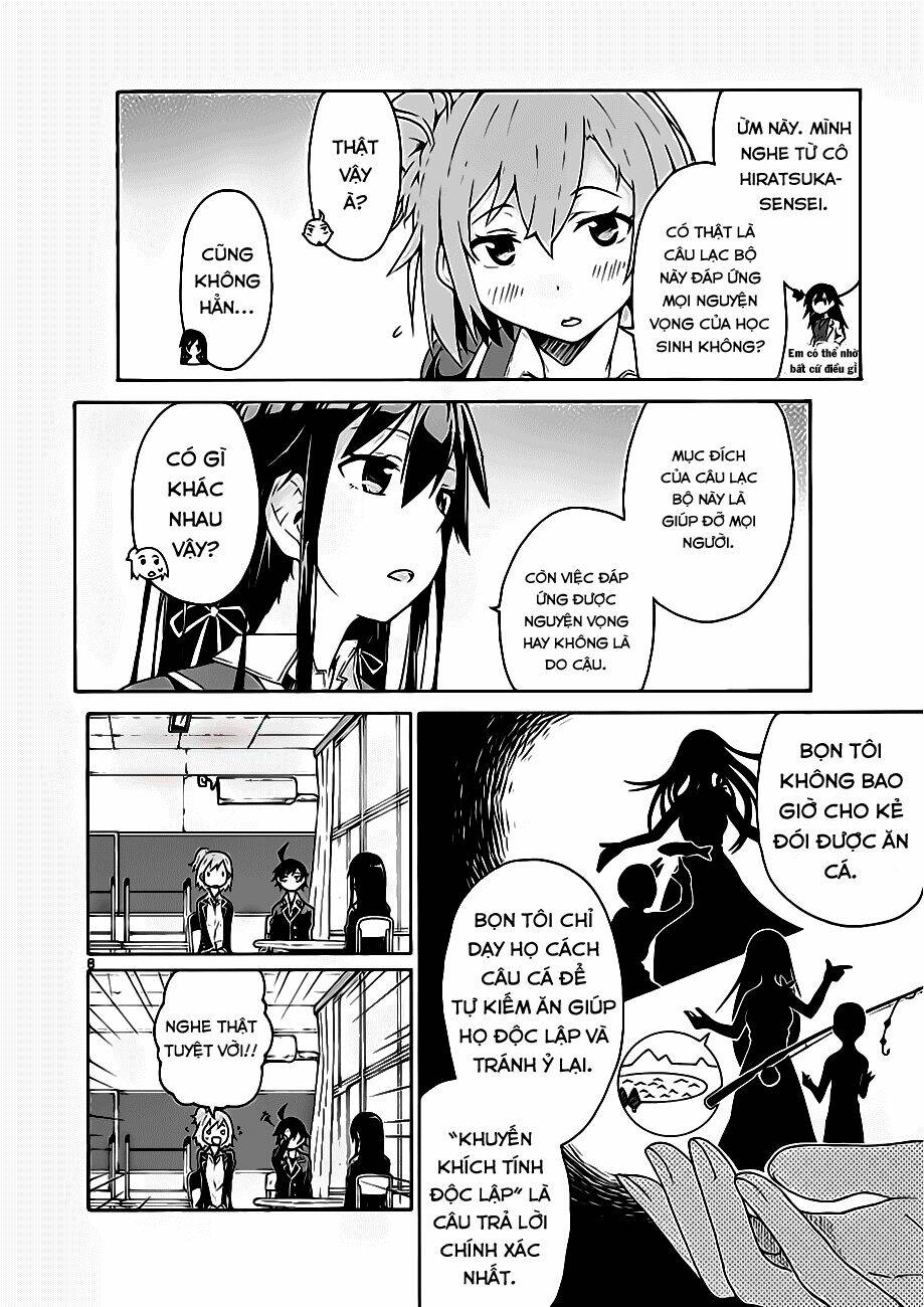 yahari ore no seishun rabukome wa machigatte iru chapter 3 6