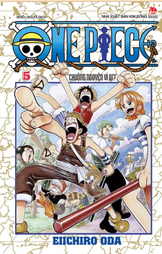 One Piece - Tập 5 - Bìa rời