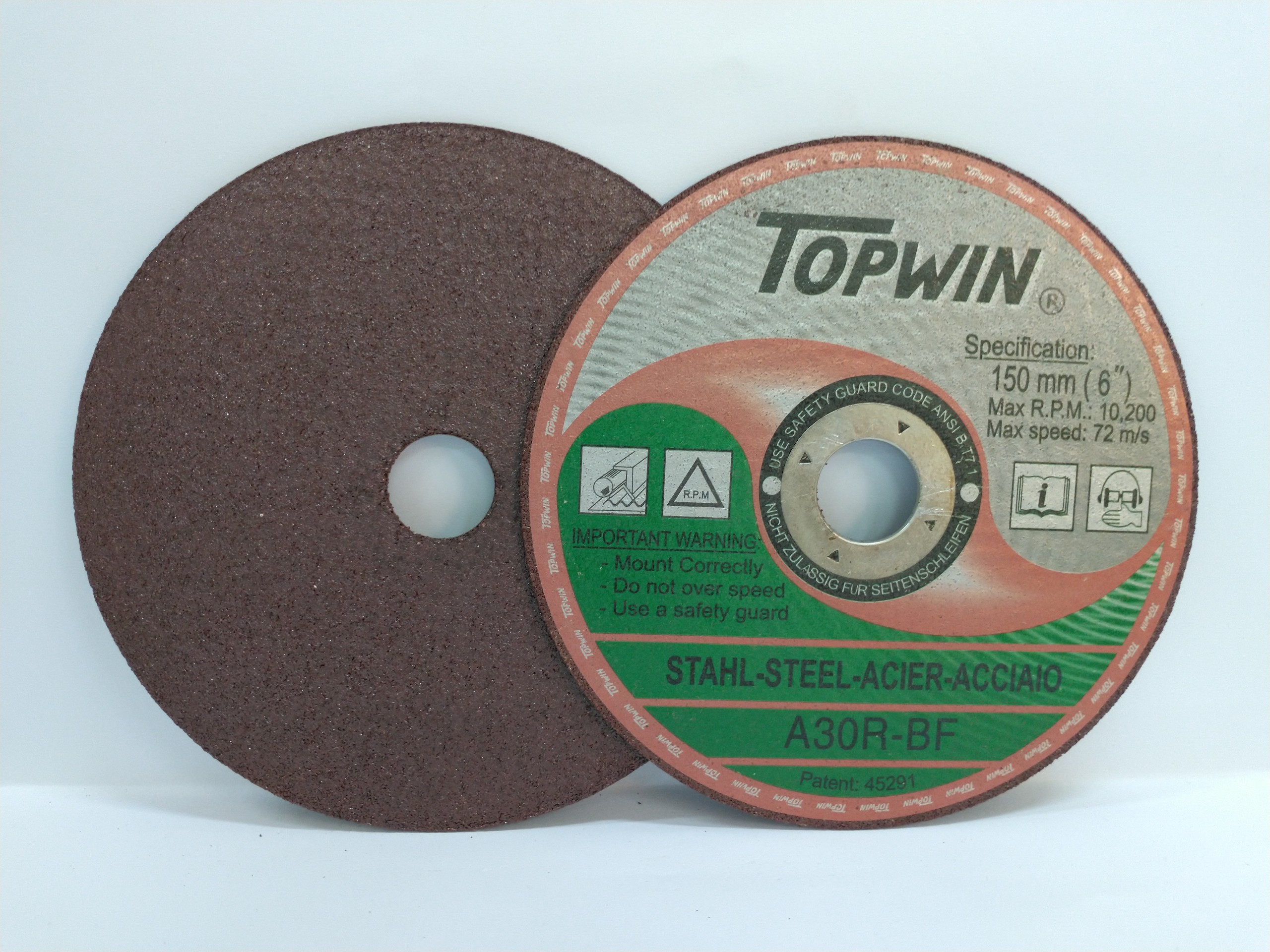 Đá cắt sắt Topwin 150x2x22mm