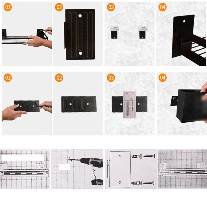 Kệ treo dụng cụ nhà bếp cao cấp - Sang Trọng và Tiện Dụng