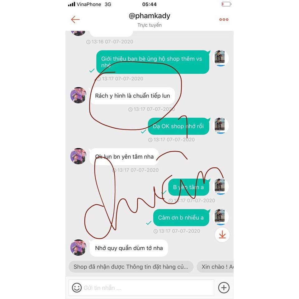 Quần jean nữ đen rách gối tua chân thời trang