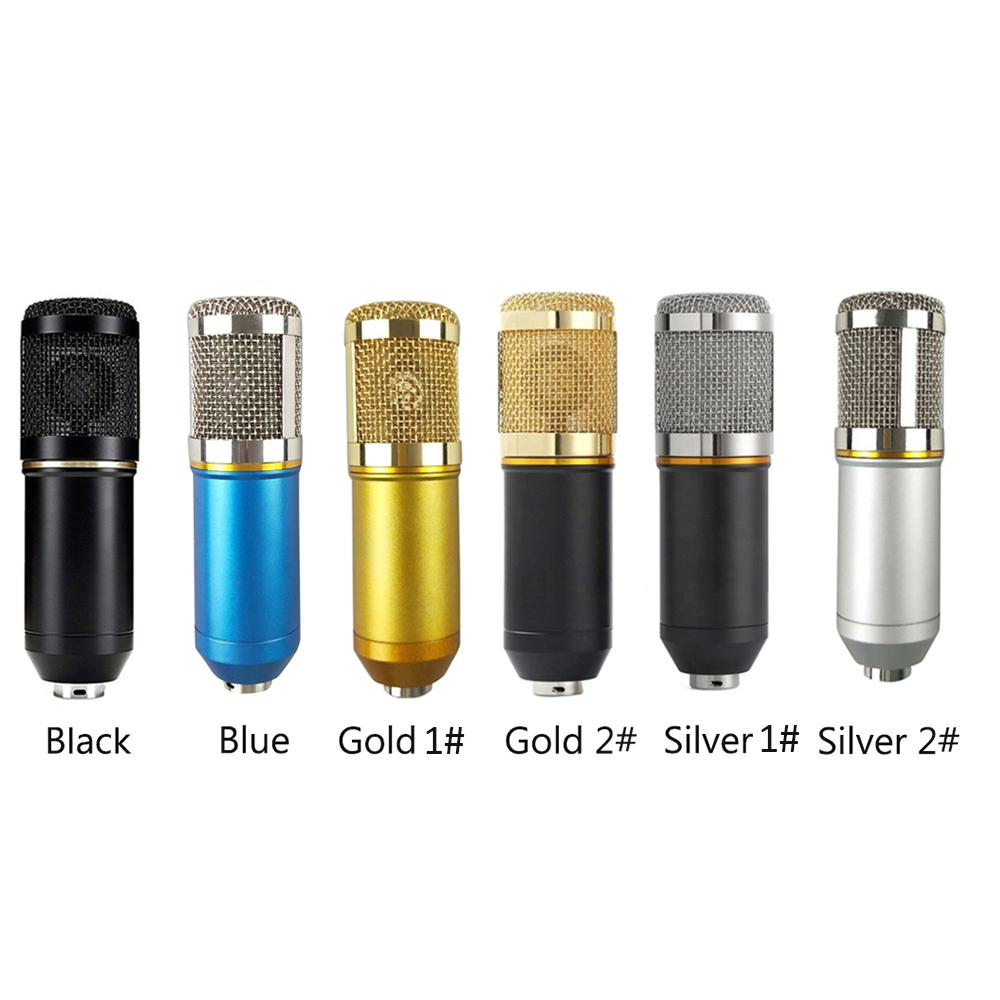 Multifunctional Live Sound Card and Suspension Microphone Kit Broadcasting Recording Condenser Microphone Set Intelligent Audio Mixer Sound Card for Computer PC Live Sound