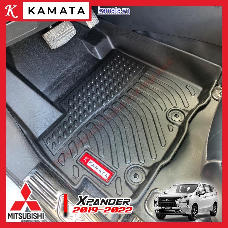 Thảm lót sàn ô tô Mitsubishi Xpander 2019 - 2022 TPE đúc nguyên khối
