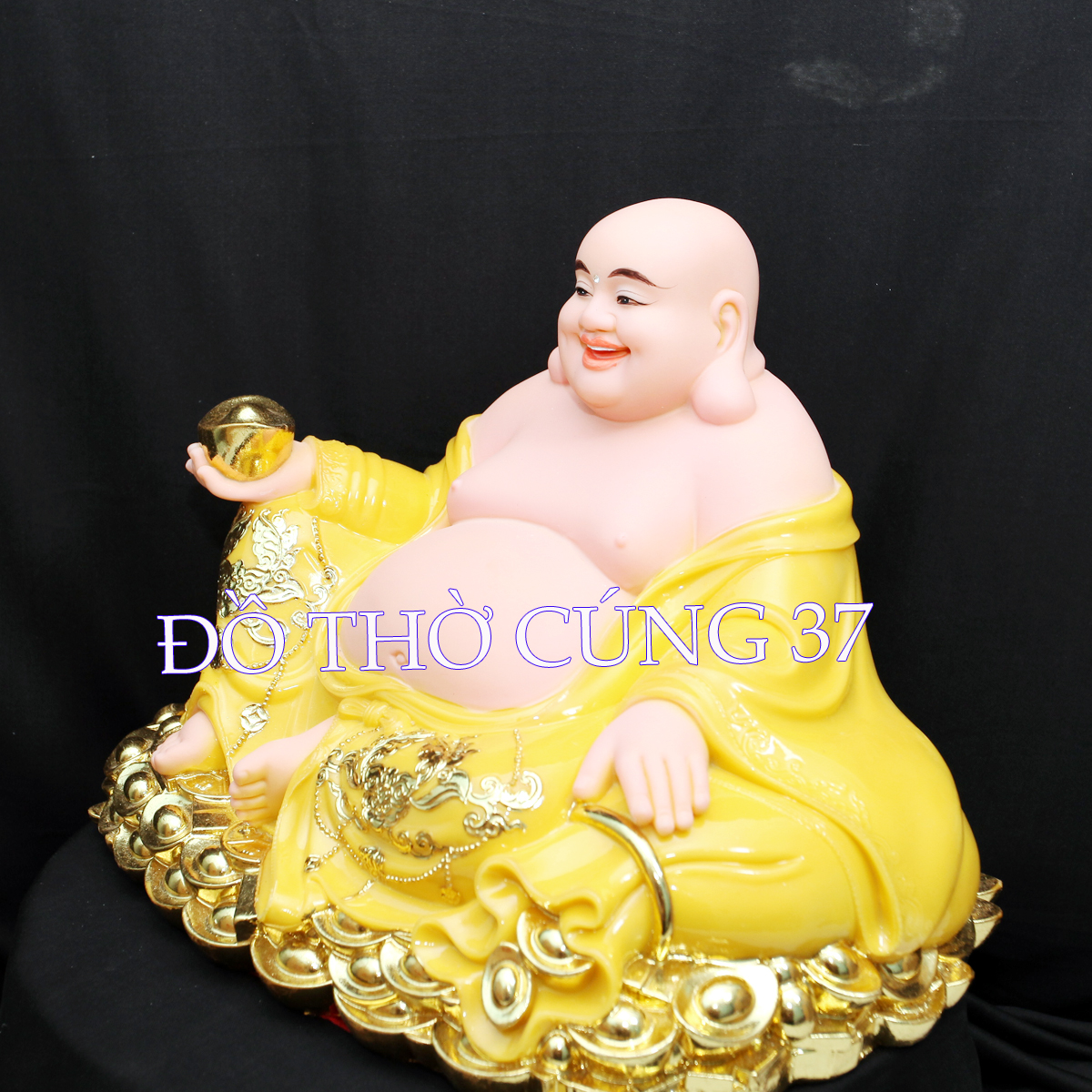 TƯỢNG PHẬT DI LẠC - ÁO VÀNG