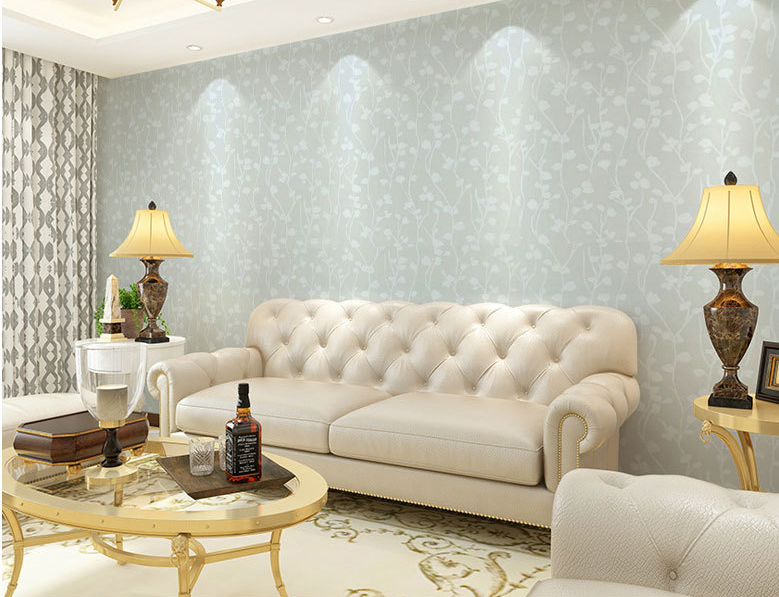 Combo 10 mét giấy dán tường, decal dán tường trang trí nhà cửa DÂY LEO TRẮNG khổ 45cm