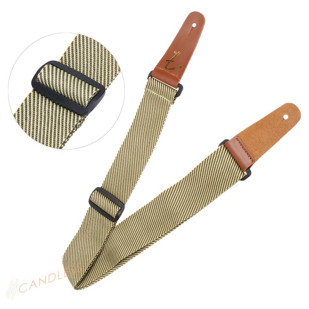 Dây đeo đàn guitar chất liệu da polyester điều chỉnh được tiện dụng