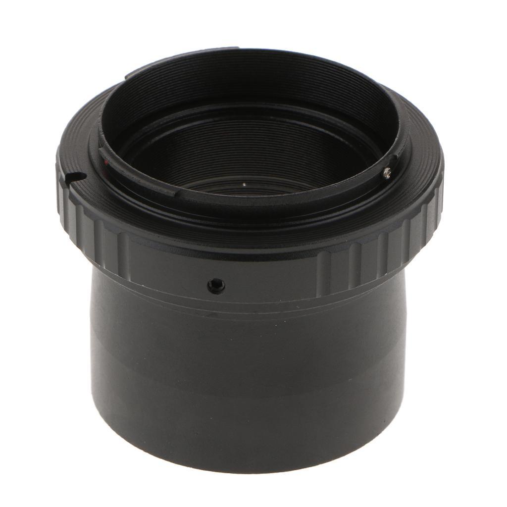 2 inch to M48*0.75 Telescope Mount Adapter + T T2 Ring for Sony Alpha DSLR A55, A55, A77, A100, A200, A230, A290 Camera Bodies