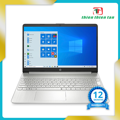 Laptop HP 15s-du1105TU 2Z6L3PA i3-10110U/4GB/256GB SSD/15.6''HD/Win 11/Silver - Hàng Chính Hãng