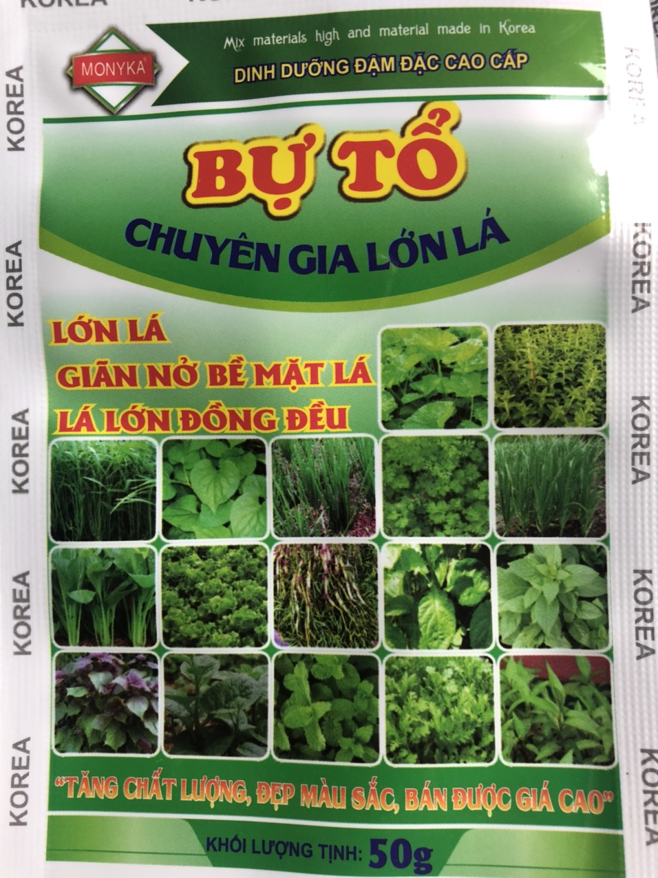10 GÓI PHÂN BÓN LÁ BỰ TỔ CHUYÊN GIA LỚN LÁ NPK 30-25-5 TE
