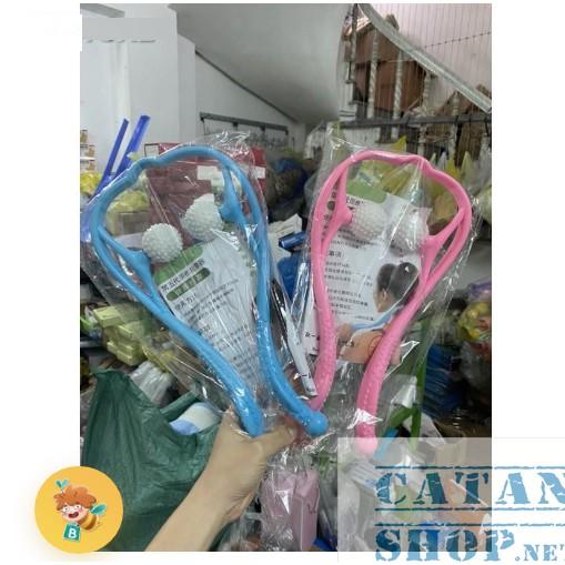 Dụng cụ massage Cổ,Vai ,Gáy thiết kế hình chữ U có tay cầm chống trượt siêu tiện dụng-GD436-Massage-Co