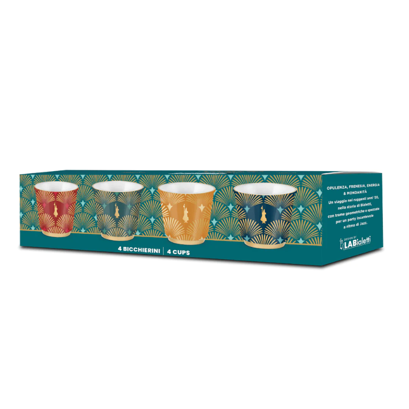 SET 4 LY SỨ BIALETTI GLAMOUR