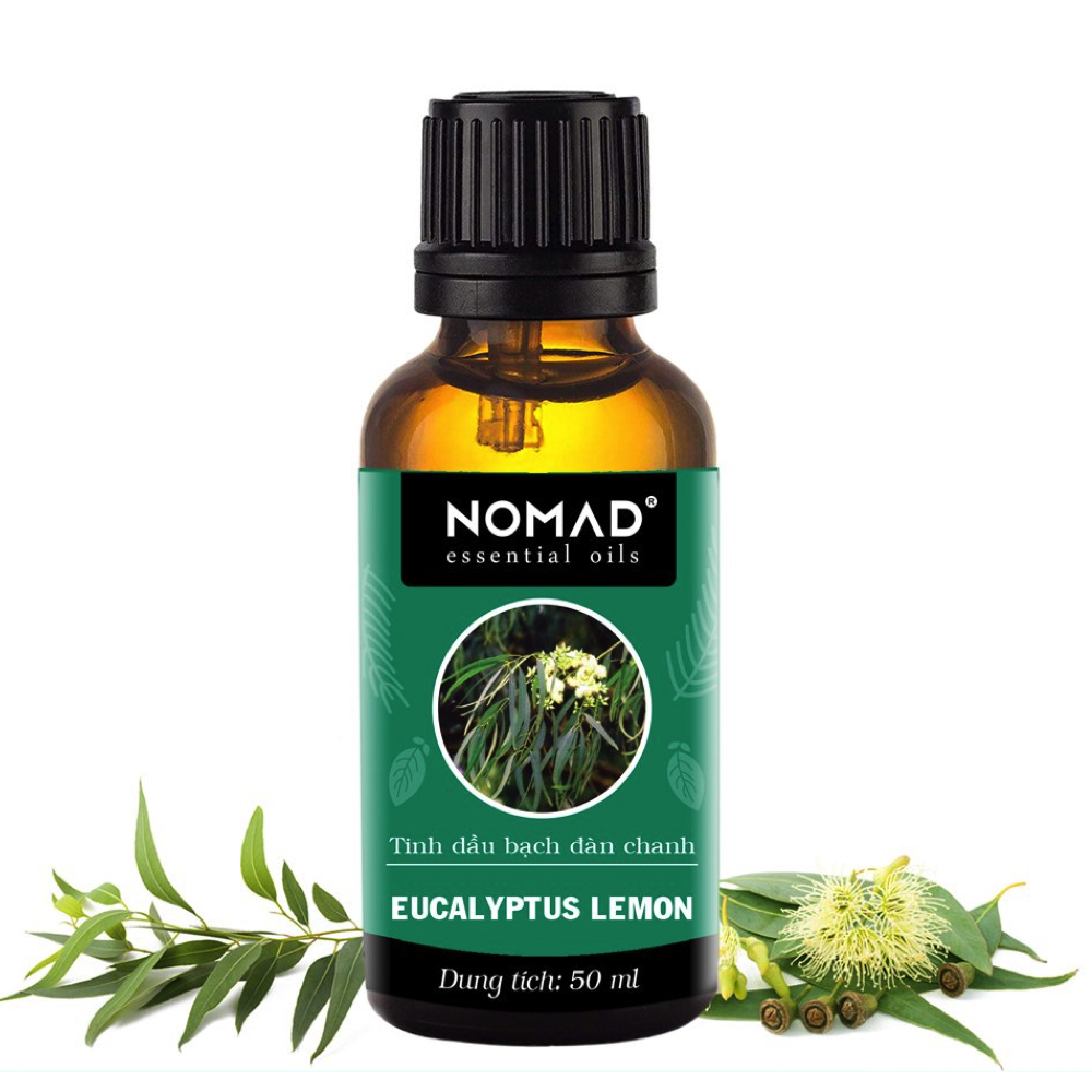 Tinh Dầu Thiên Nhiên Bạch Đàn Chanh Nomad Essential Oils Eucalyptus Lemon 30ml