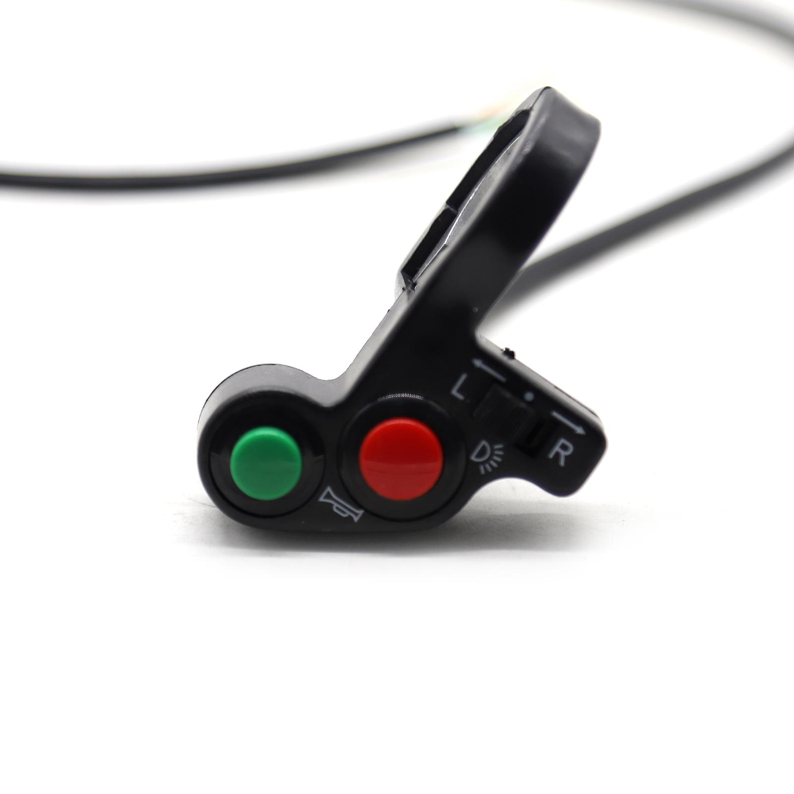 Công tắc đèn xe máy bằng nhôm cố định vòi đa năng với chức năng xi nhan đèn pha còi xe