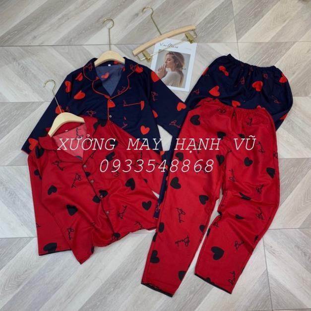 BỘ NGỦ PIJAMA DÀI TAY HÀNG LOẠI 1