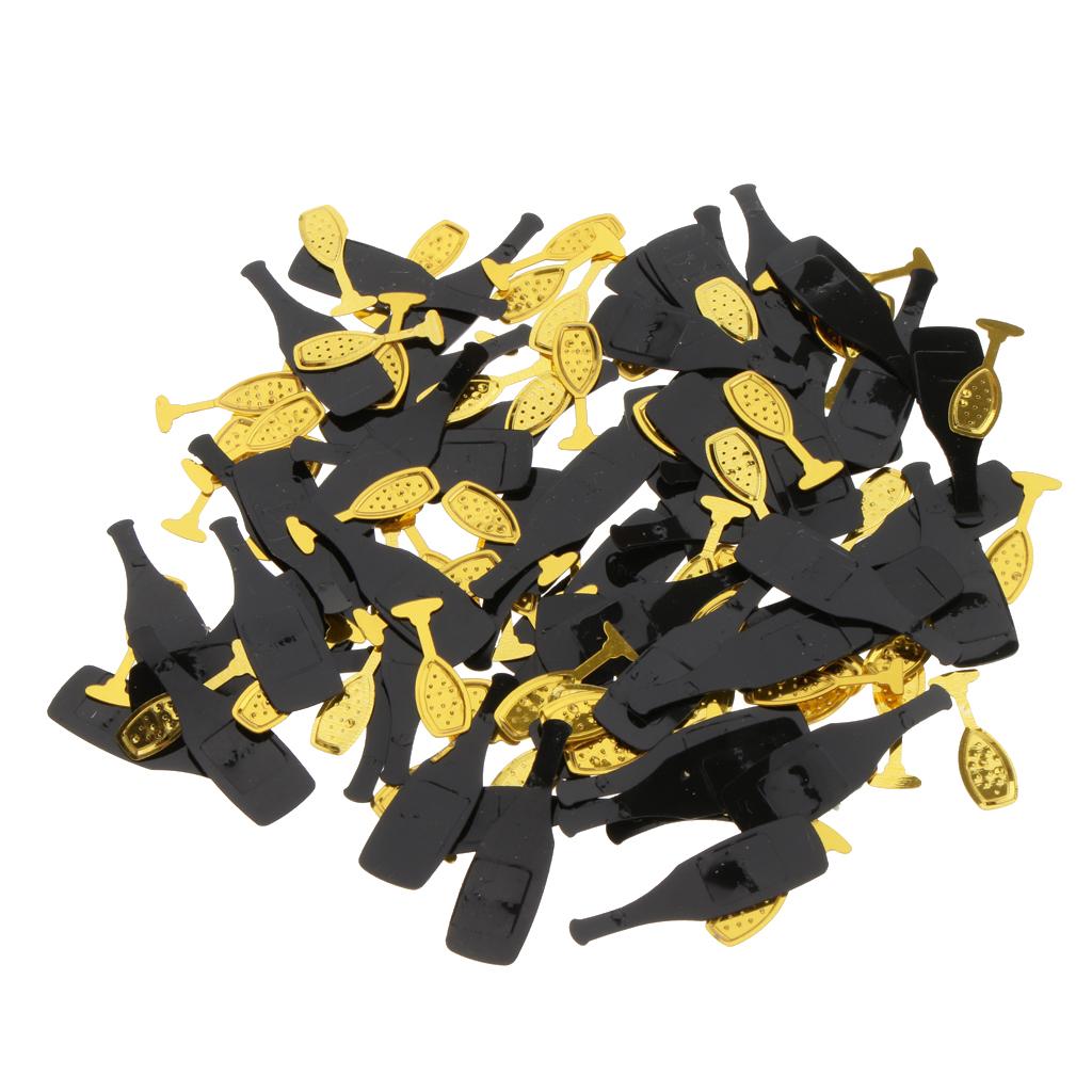 Congratulation Champagne Cup Scatter Table Confetti Party Decor