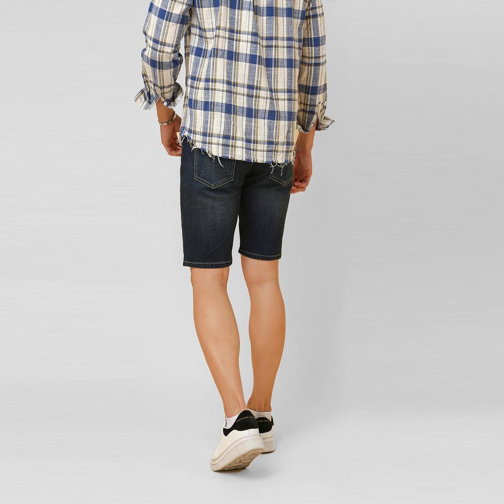 Quần Short Jean Nam Basic AKUBA Form Skinny | 01D19087