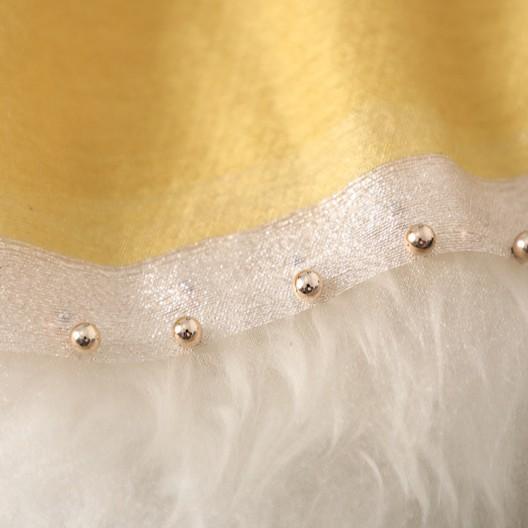 Khăn Choàng Quàng Cổ Lụa Gân Phối Hạt Cao Cấp Màu Trơn  - Chất Liệu Silk  - Size:90x190cm - Mã KS010