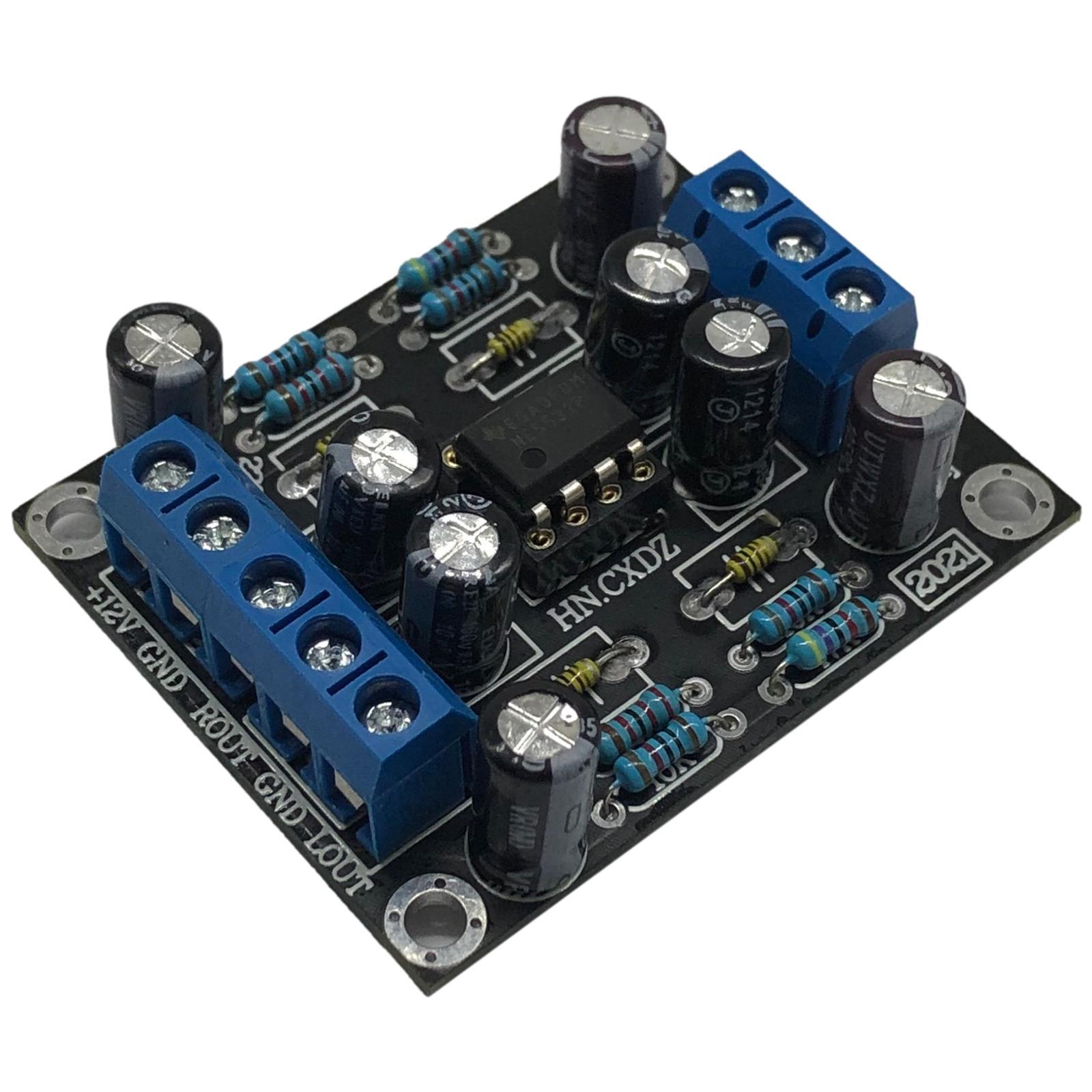 Preamplifier Module Board Single Dual-Channel OP Amp