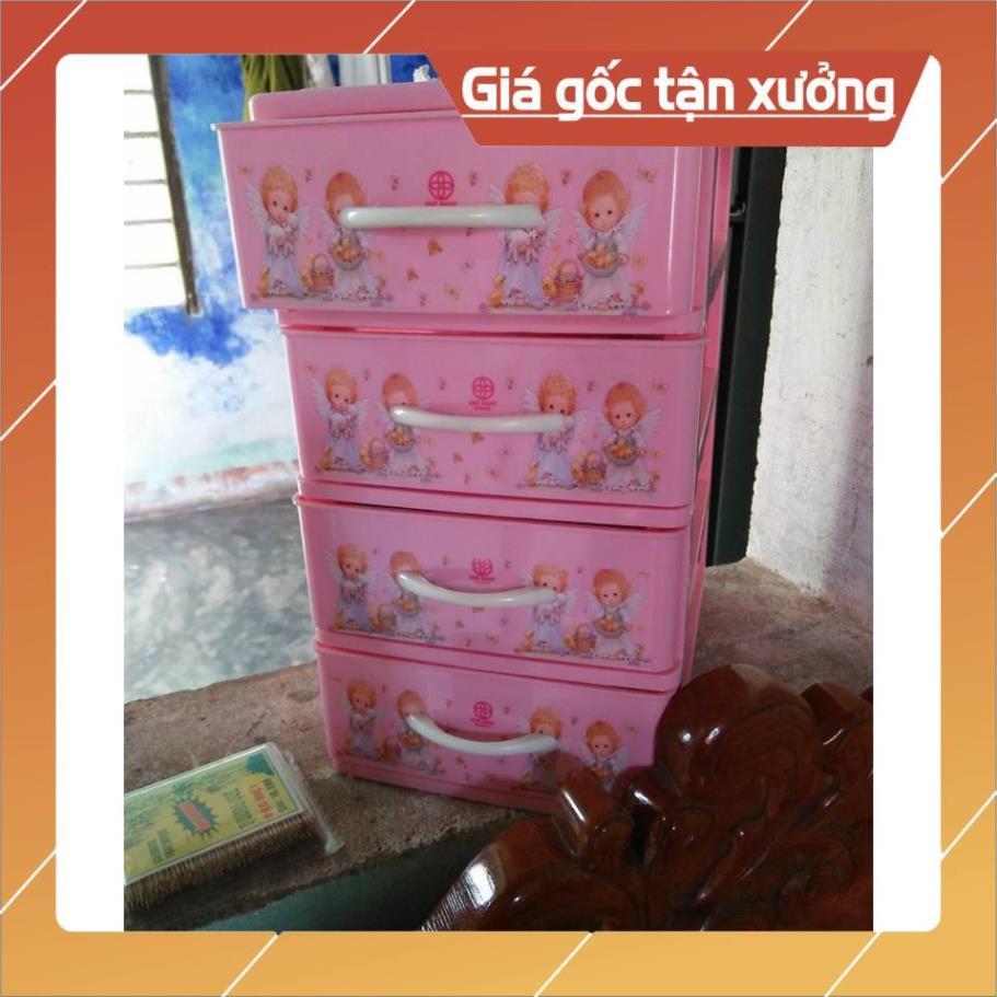 Tủ mini 5 tầng - giao màu ngẫu nhiên ( họa tiết ngẫu nhiên )