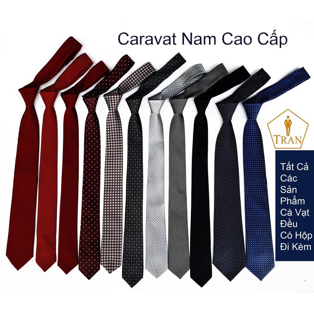 Cavat, Caravat, Cravat Chấm Bi, Họa Tiết 5cm, 6cm, 7cm, 8cm