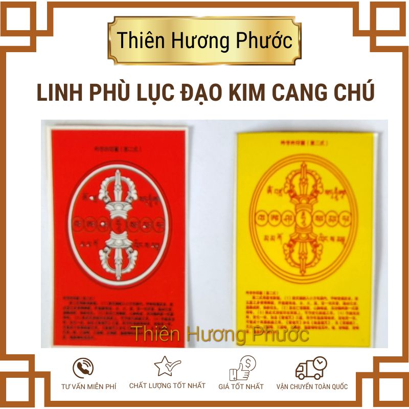 Linh phù hộ thân mệnh cao 20cm vuông