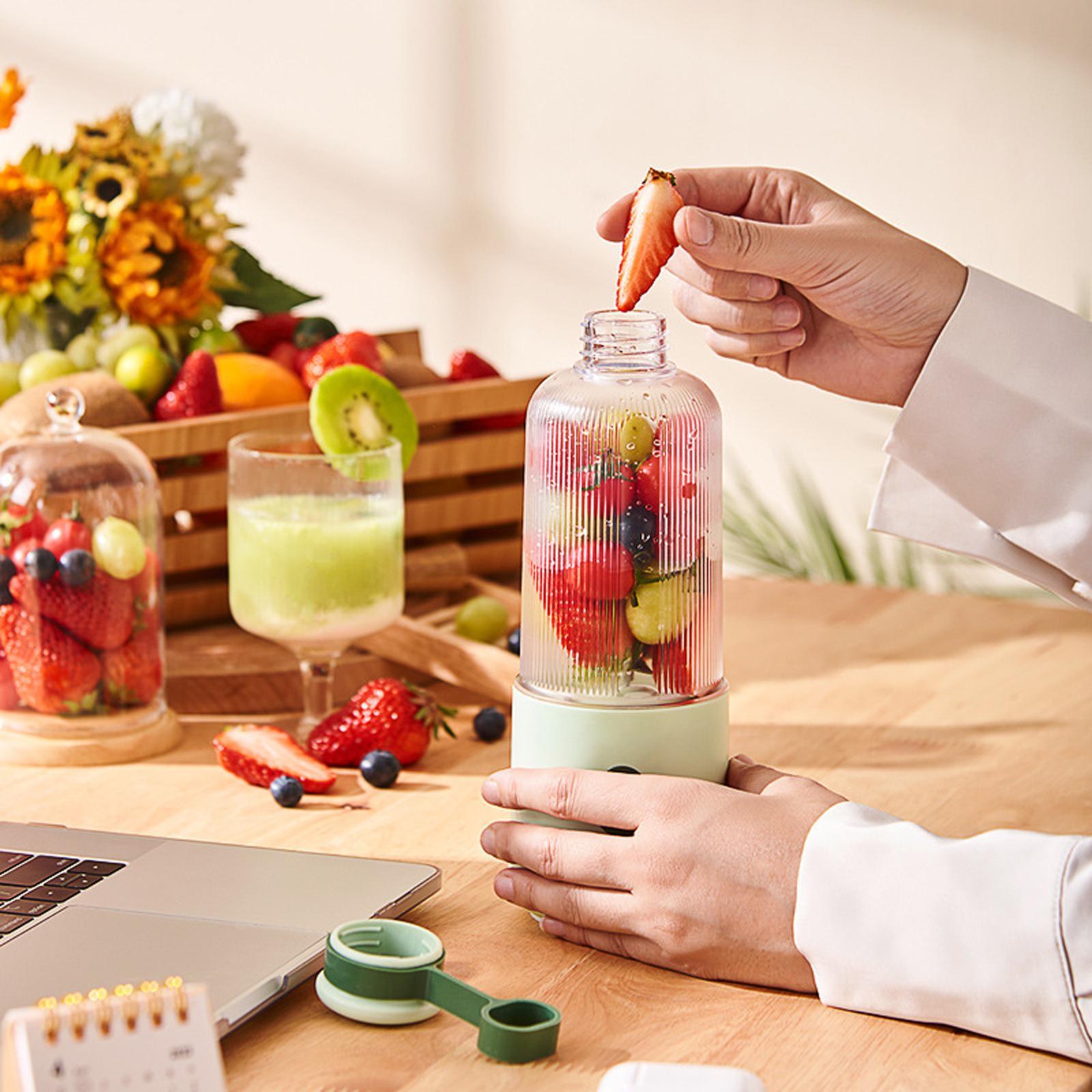 Electric Juicer Cup Juicing Mixing Crush USB Rechargeable for Making Juice