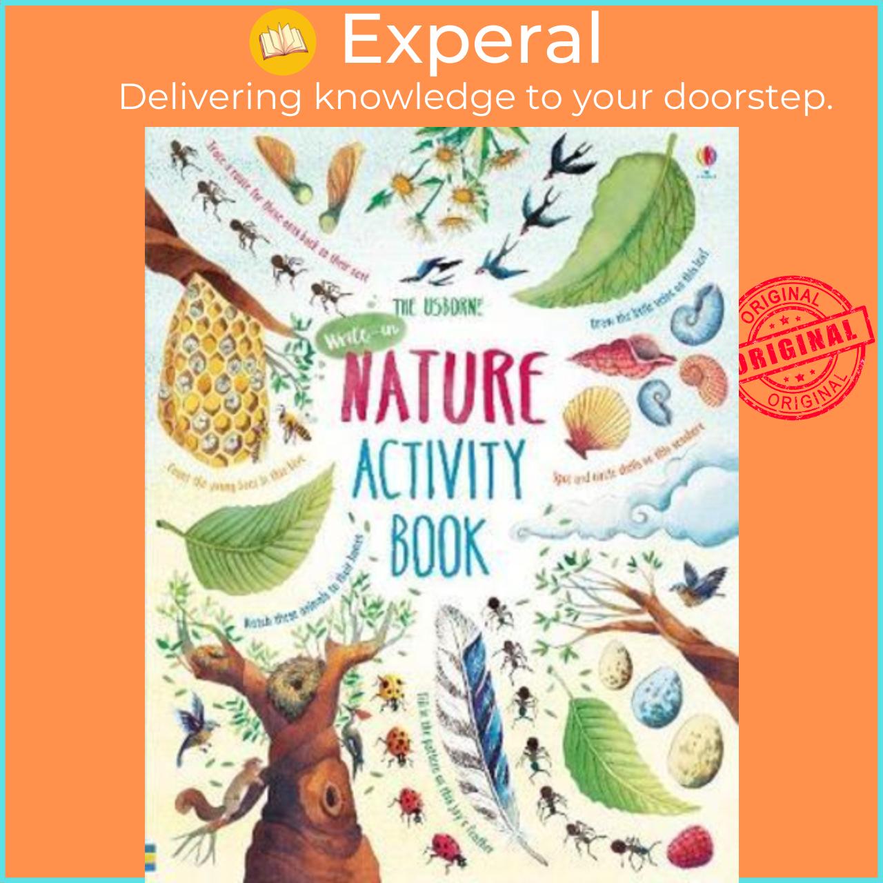 Sách - Nature Activity Book by Emily Bone (UK edition, paperback)